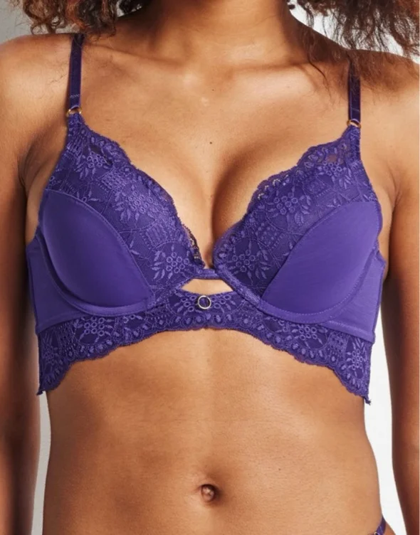 Kiss me - purple bra