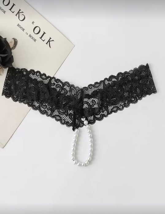 Lace Pearl Panties 