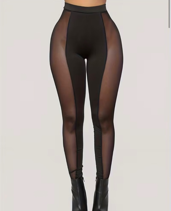 Mesh Cut Out Leggings 