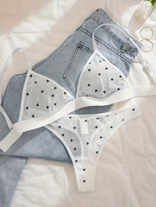 Transparent Lingerie Set