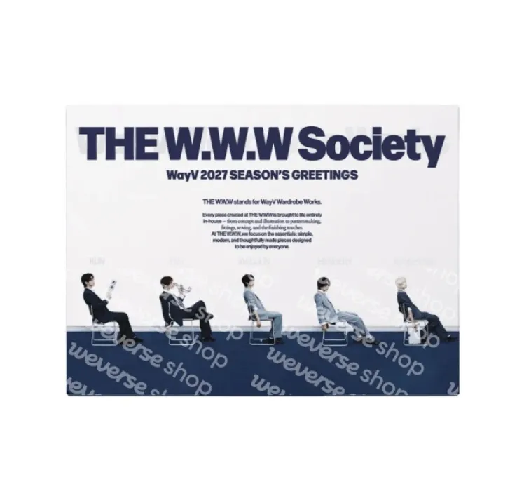 [PRE-ORDER] WayV - 2027 Season's Greetings [THE W.W.W Society]