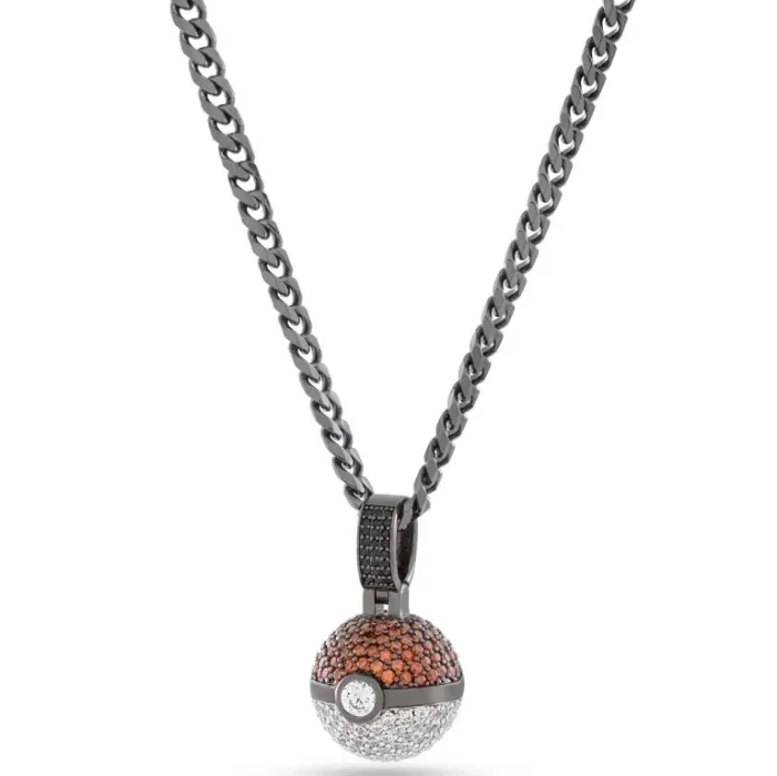 Pokémon × King Ice: Poké Ball Necklace