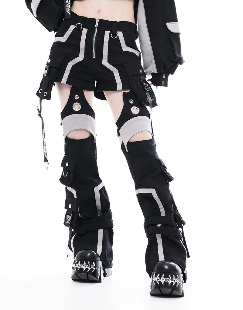 REFLEM INDUSTRY EXOFRAME LEG-COVER SHORTS