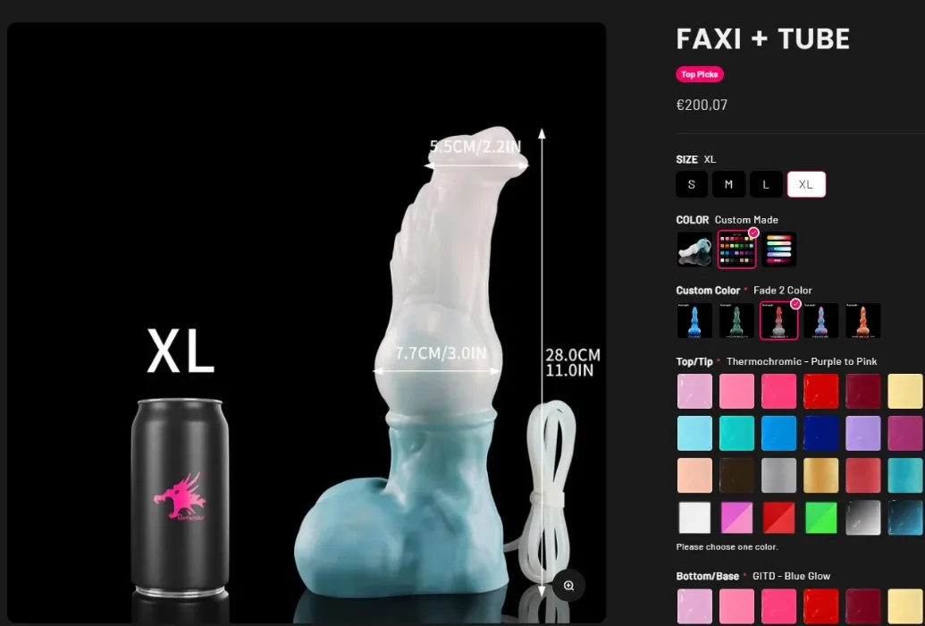 Nothosaur Toy (FAXI XL + TUBE)