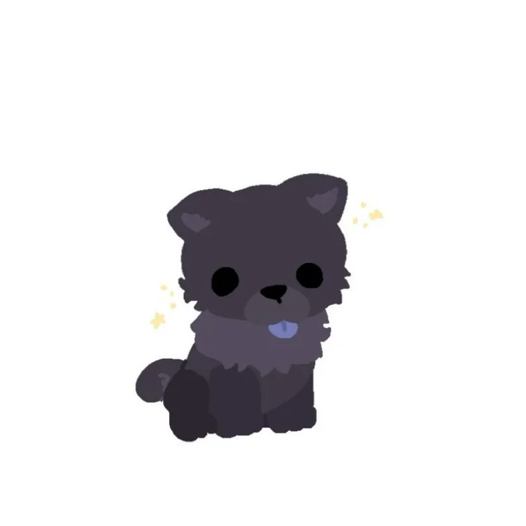 Who’s a pretty puppy ? 