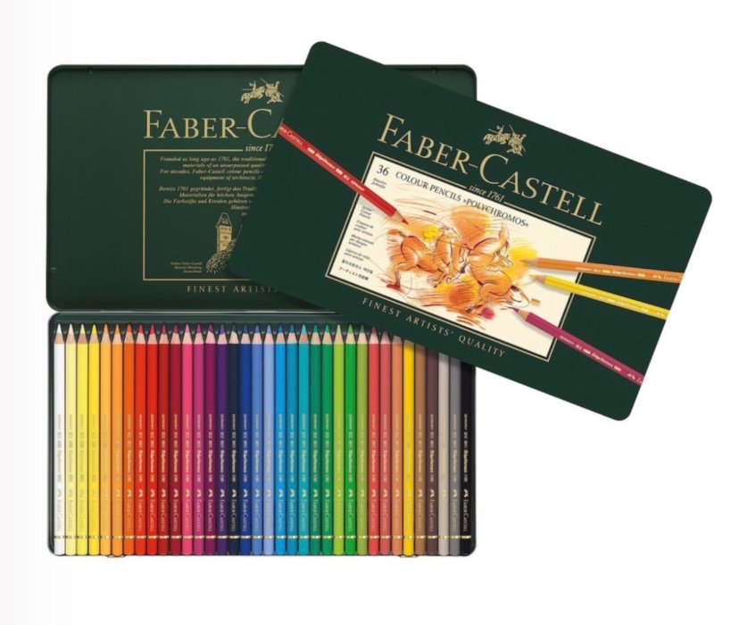 Professional colored pencils Faber Castell