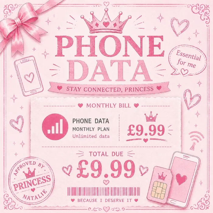Phone Data (9.99)