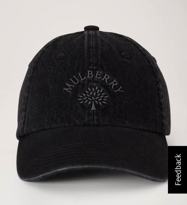 Mulberry Tree Baseball Cap - Denim