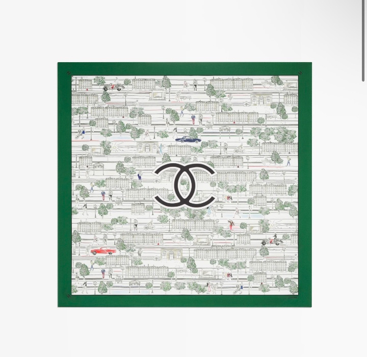 Chanel scarf 