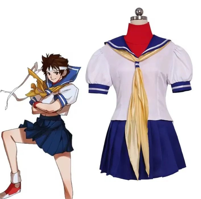 Sakura Street Fighter cosplay