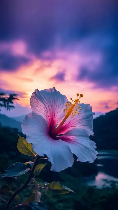 🌺Small singular Hibiscus🌺