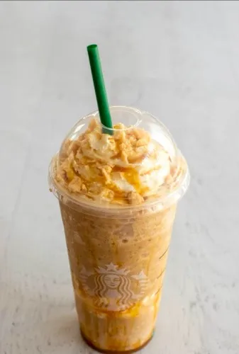 Salted caramel crunch Frappe (by itself)