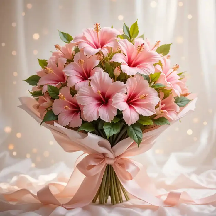 🌺Bouqet of Hibiscus flowers🌺 (L)