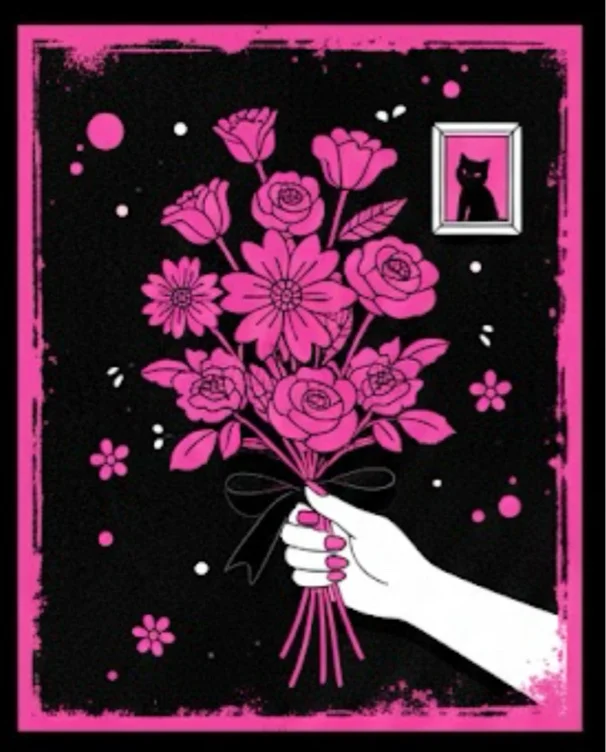 Petals at Vivi’s feet