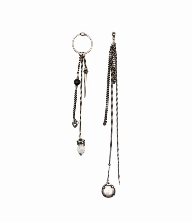 Ann Demeulemeester Drop Earrings