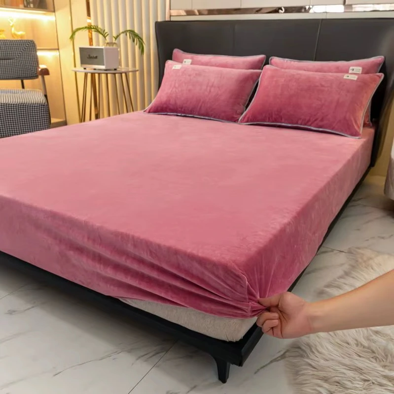 Pink Velvet Sheet