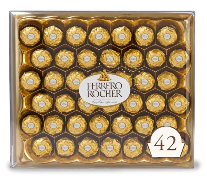 Ferrero Rocher Gourmet Hazelnut Milk Chocolate Gift Box