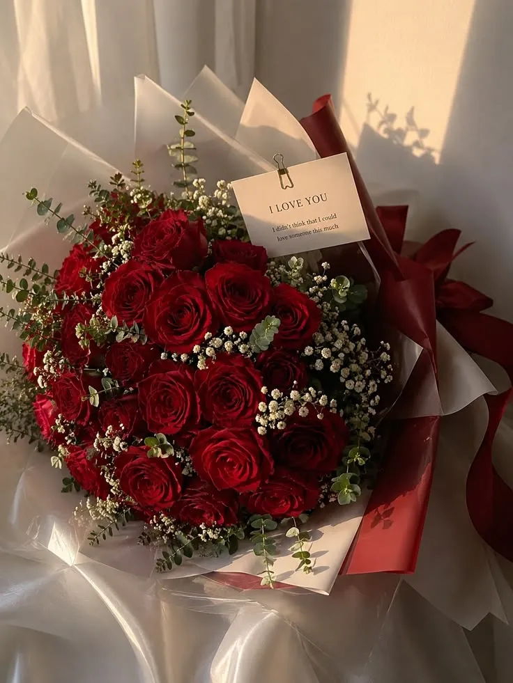 Beautiful red roses for me ❤️