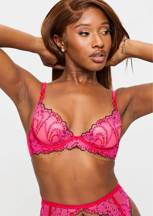 Cupids Love Non Padded Plunge Bra
