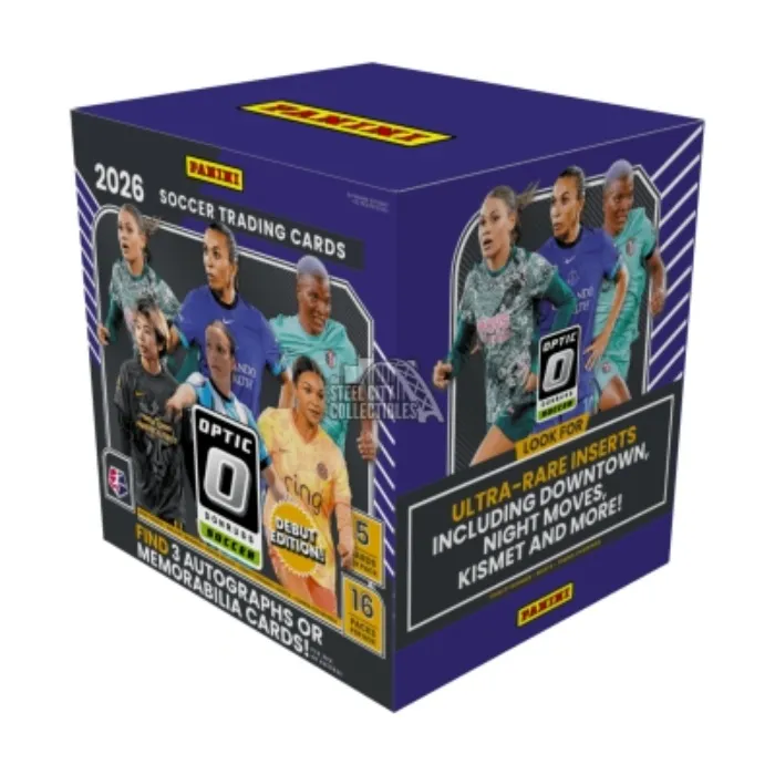 2026 NWSL Donruss Optic Hobby Box