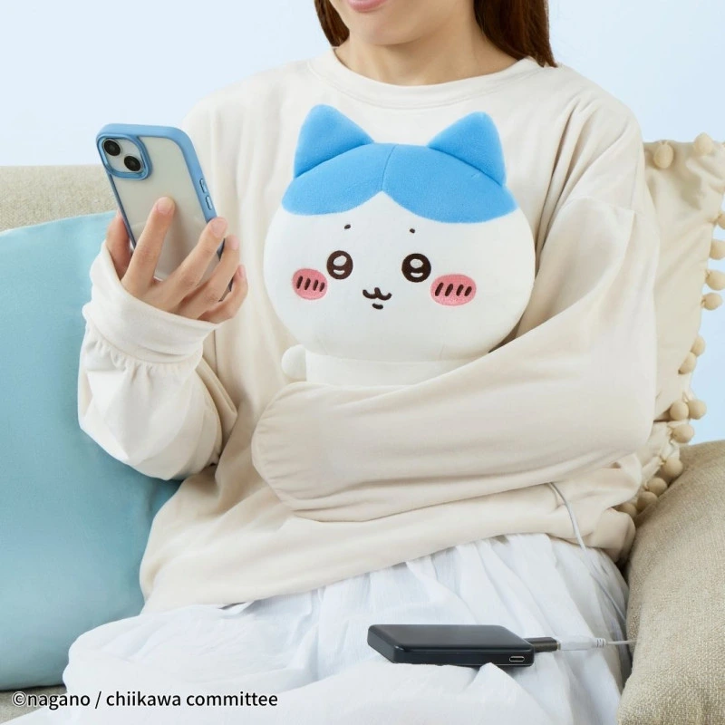 Heated Hachiware Plush