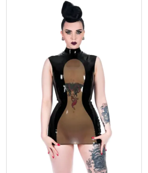 See-through Latex Dress 