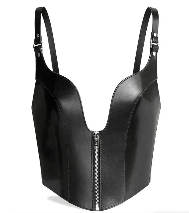Anoesses Leather Corset Top