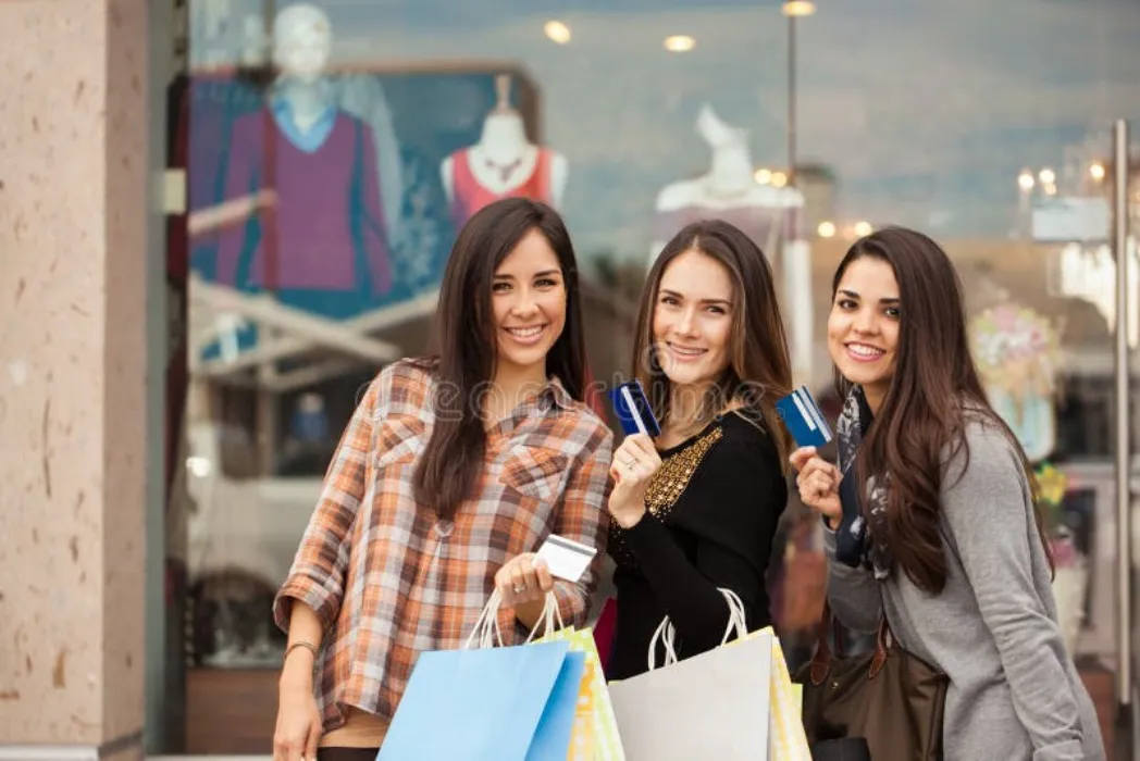 Shopping spree with girls