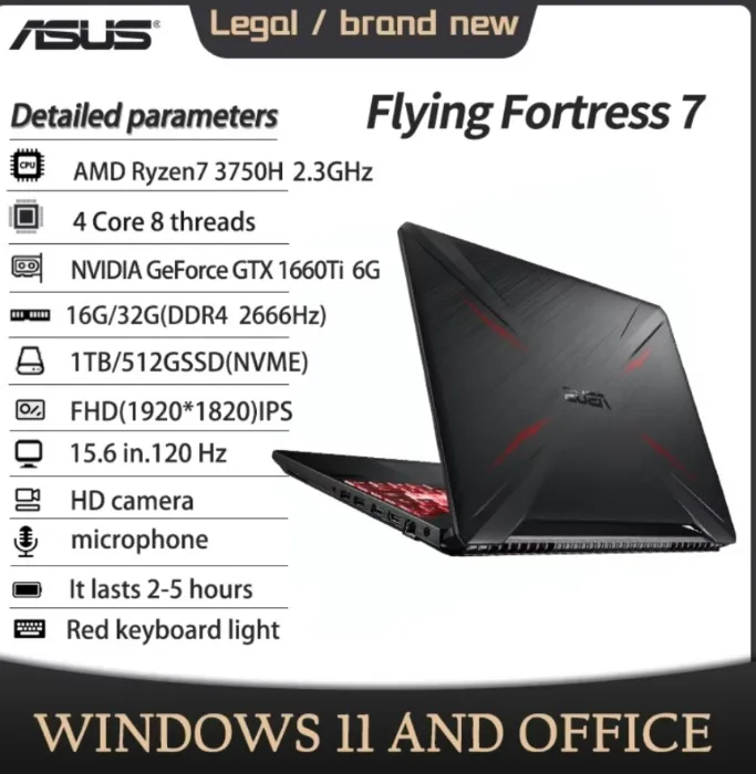 ASUS Flying Fortress 7 Gaming Laptop