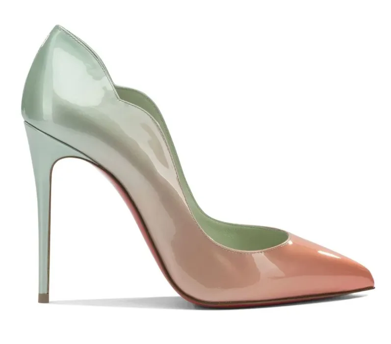 Christian Louboutin Gradient Pointed-Toe Pumps