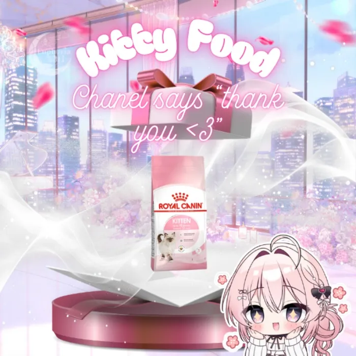 Kitty Food (Chanel says thank youuu ♡) 
