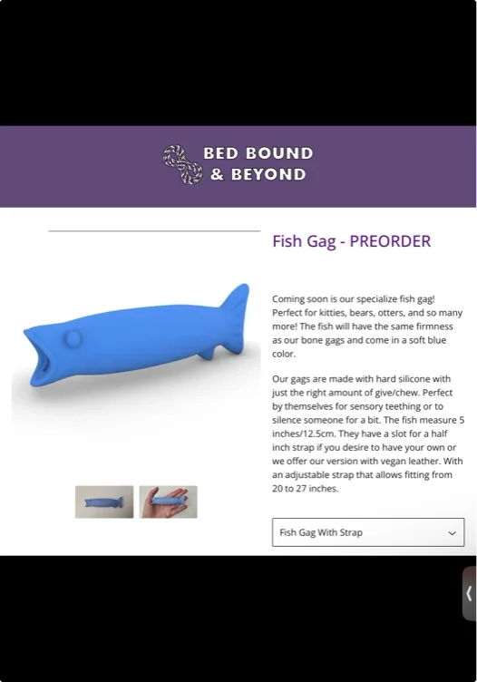 Fish Gag - Bed Bound and Beyond 