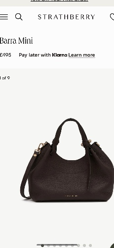 Only the best leather for Me . 