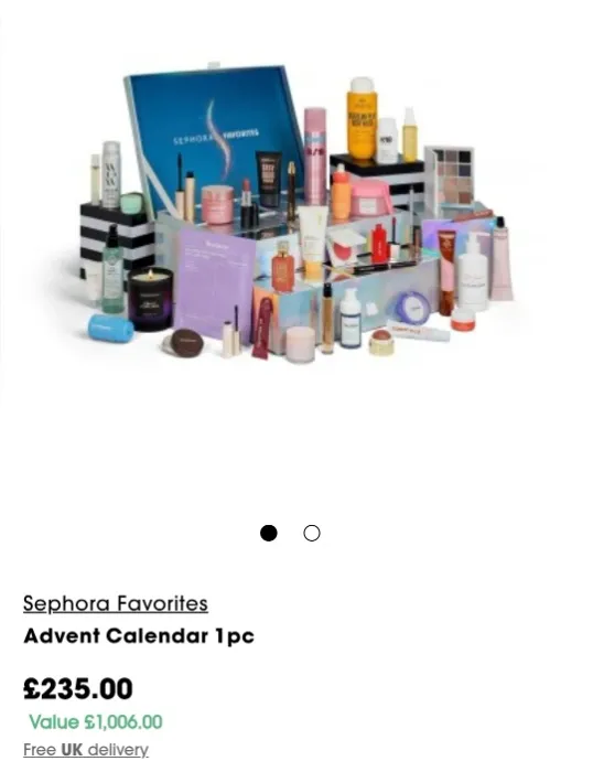 Sephora advent