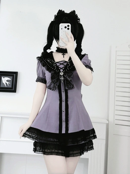 cute purple set up!