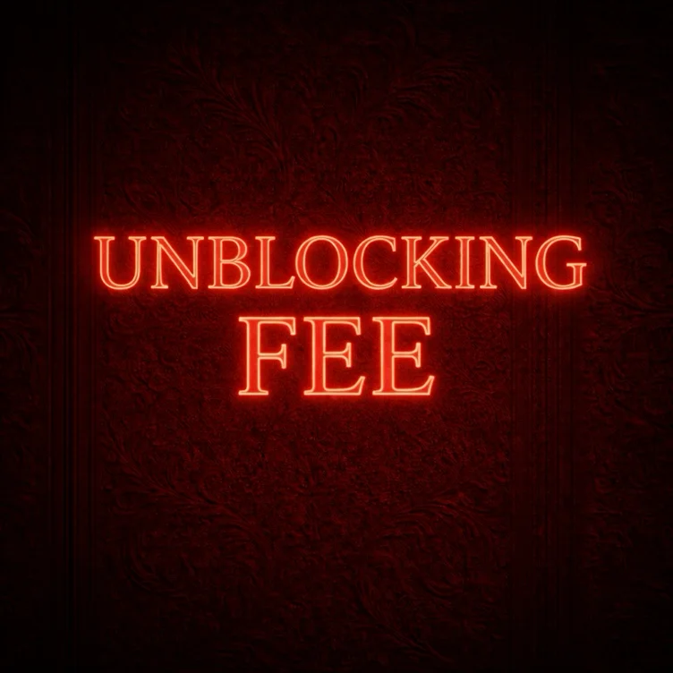 Unblocking fee
