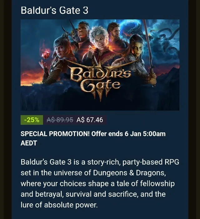Baldurs Gate 3 