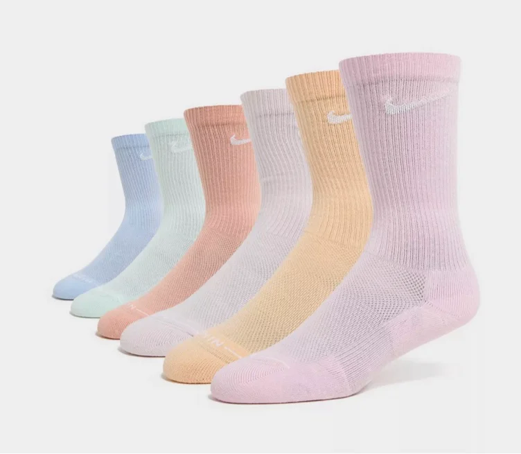 Nike pastel socks