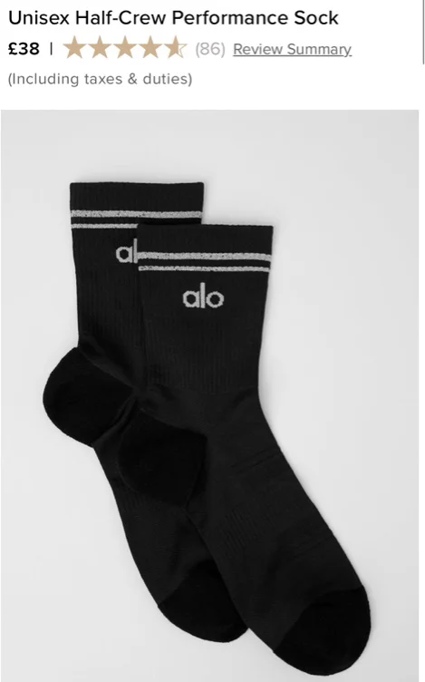 Alo socks