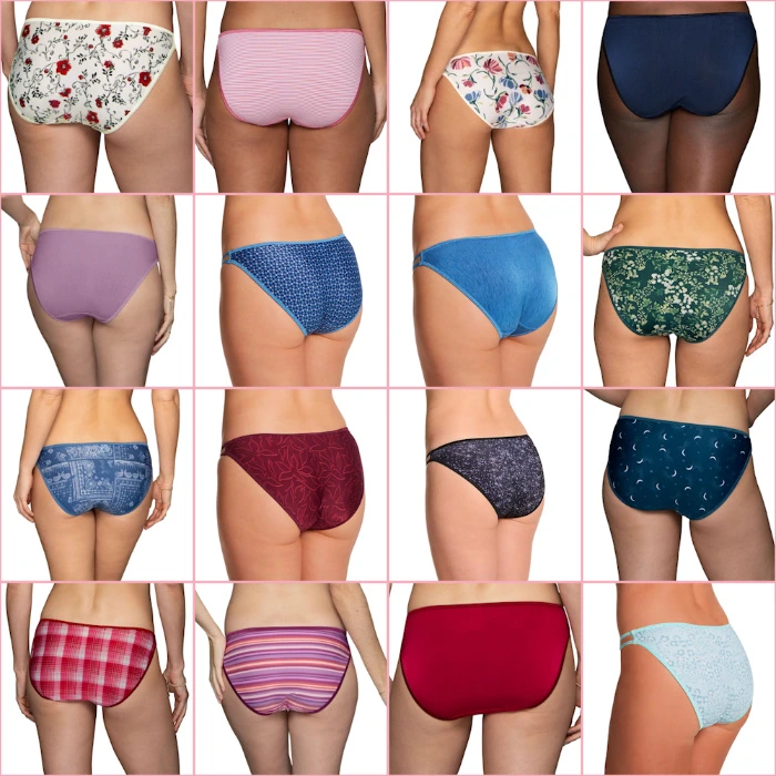 4 for $28 Vanity Fair Illumination String Bikini