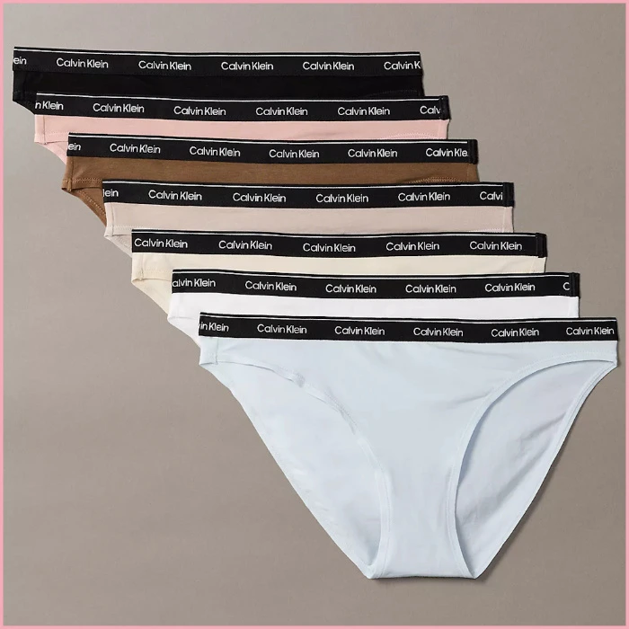Plein Air Multi 7-Pack Calvin Klein Modern Logo Bikini