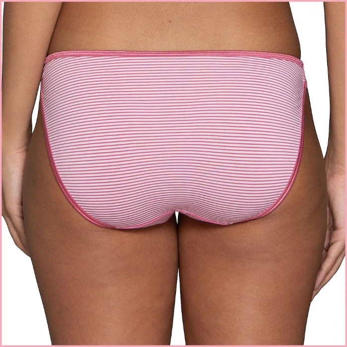 Rosey Stripe Print Vanity Fair Illumination String Bikini