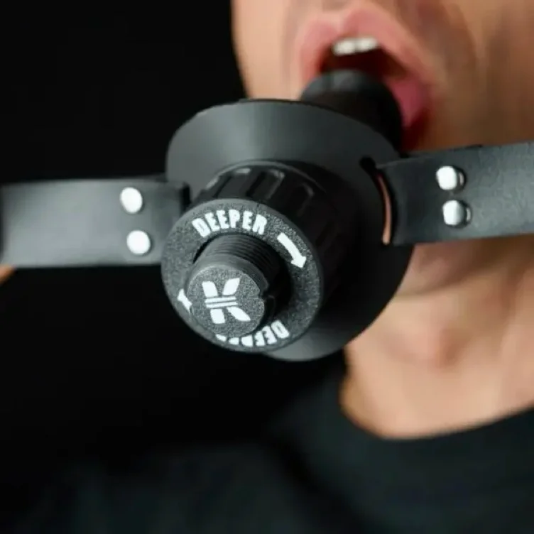 Open Mouth Gag & Deep Throat Trainer 