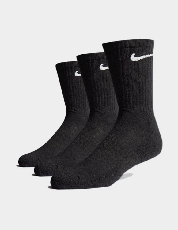 Nike 3-Pack Cushioned Crew Socks