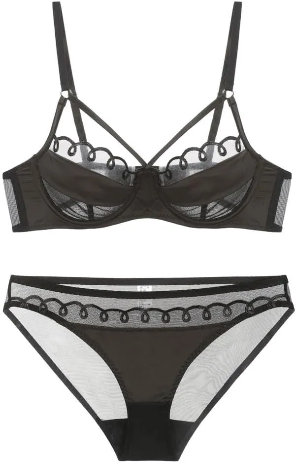 French Lingerie Women's Thin Gauze Underwear