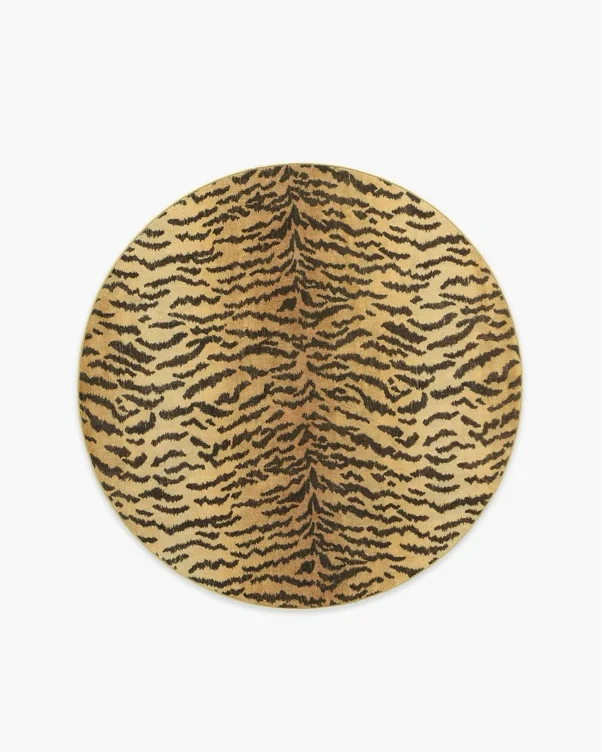 Tigre Gold Rug by Scalamandré Ruggable