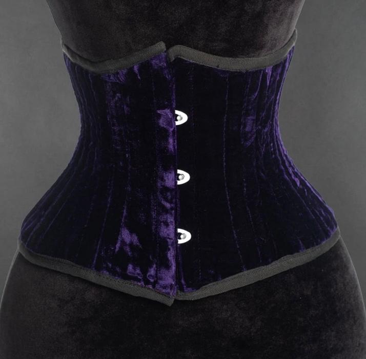 Purple corset 