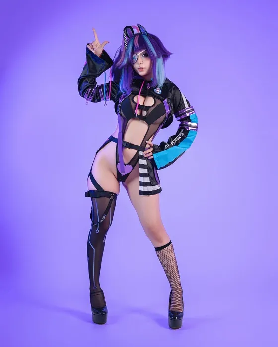 MoeFlavor Bodysuit and stocking