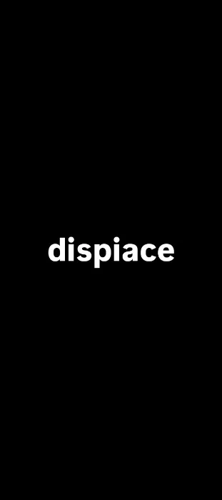 dispiace 