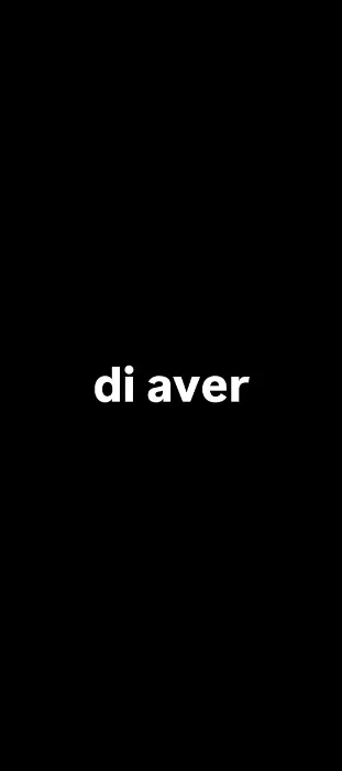 di aver